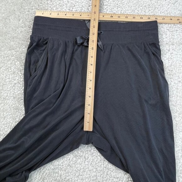 Victoria's Secret Ribbed Pajama Jogger Pants Charcoal Gray - Picture 8 of 10